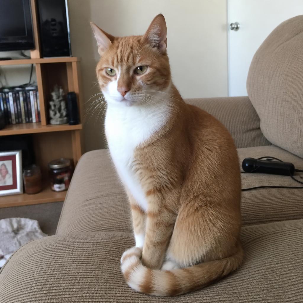 Background Remover — original cat photo before CatMagic AI