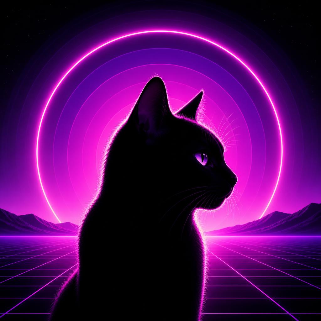 Wallpaper example generated with CatMagic AI